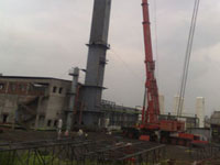 Equipment Solutions - Cold Box Erection at Steel Plant