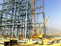 Equipment Solutions - Girder Erection at Thermal Power Plant