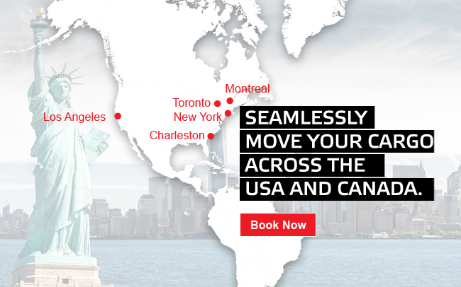 Seamlessly move your cargo across the USA and Canada.